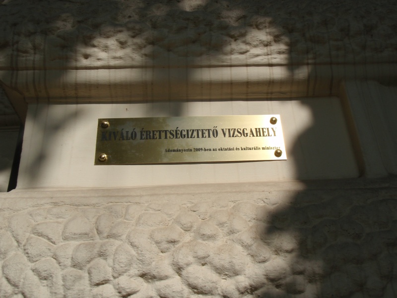 ''Kiváló Érettségiztető Vizsgahely'' a JAG is 