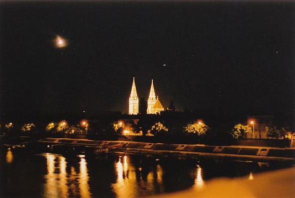 Sötétségbe borultak Szeged útjai 