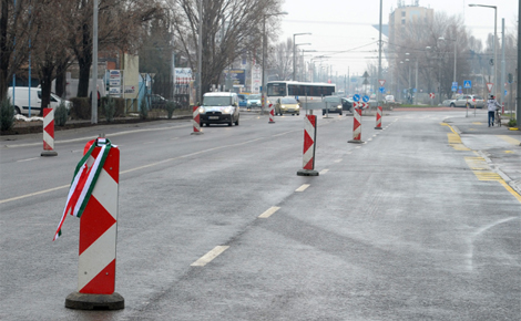 Átadták az uniós és hazai támogatással megvalósuló szegedi útszakaszt