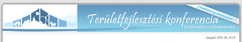  Területfejlesztési konferencia
