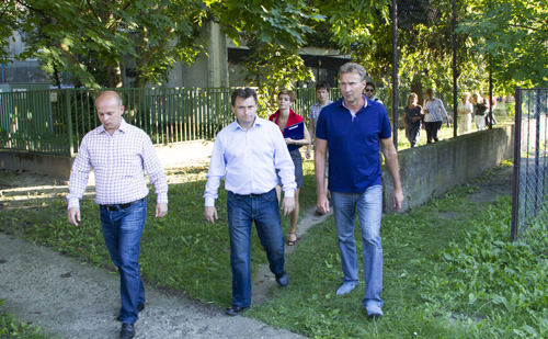 Szeged Felsővárosába látogattak el a Fidesz képviselőjelöltjei