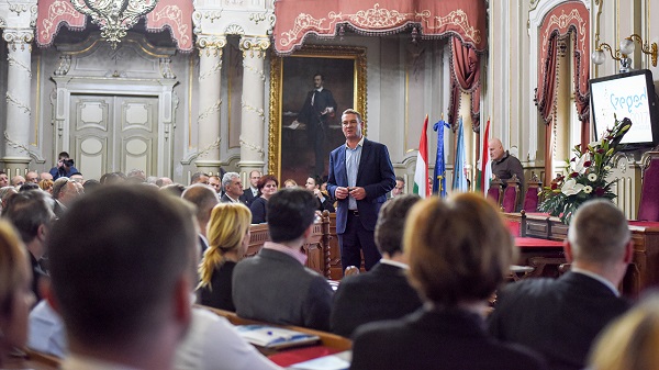 Botka László polgármester - forrás: szeged.hu