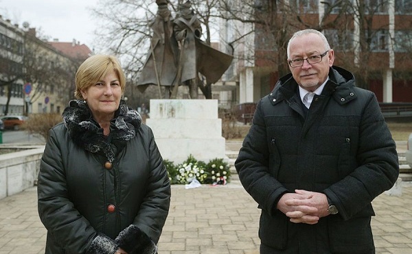 A magyar honvédek emléke előtt tisztelegtek a megye vezetői
