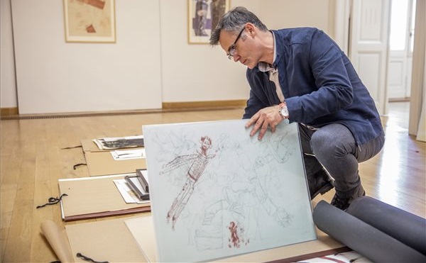 Szabados Árpád festő- és grafikusművész alkotásaiból nyílik kiállítás