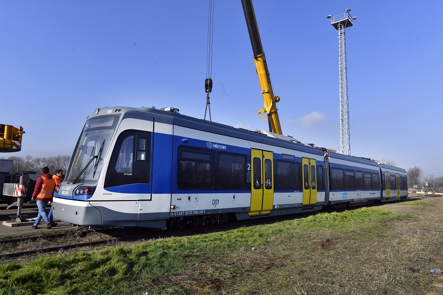 A tram-train érkezése