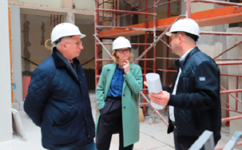 Újabb mérföldkőhöz érkezett az SZTE ÁJTK felújítása